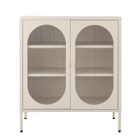 Bloomingville Salvo skab 80x90x40cm metal natur