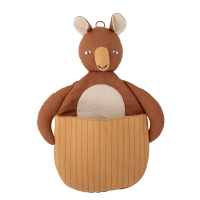 Bloomingville MINI Toto kurv til v&aelig;g i h&oslash;r brun