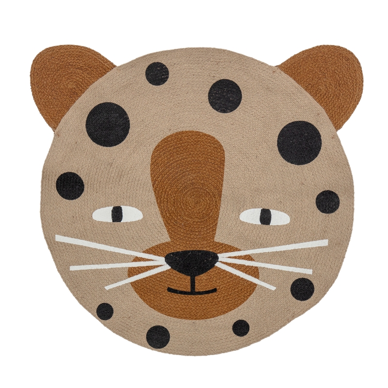 Bloomingville MINI Naffie t&aelig;ppe til b&oslash;rn &Oslash;100cm Jute brun