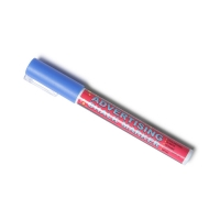 Kridt marker penne 3mm blå