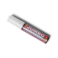Kridt marker penne 15mm hvid