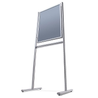 Info Board med snaprammer 70x100cm dobbeltsidet