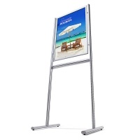 Info Board med snapramme 70x100cm enkeltsidet