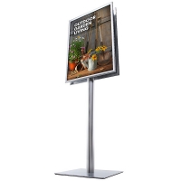 Office Informationsdisplay med 2 x 70x100cm snaprammer
