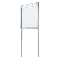 Opslagsskab Outdoor med LED lys og stolpe 1470x1170mm