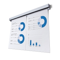 Memo Rail til papir ophæng 50 cm aluminium
