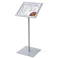 Office Menu Board 2xA4 på display med LED og lås