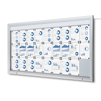 Premium LED opslagsskab Outdoor 2130x1170mm