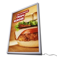 Snapramme med LED lys 50x70cm