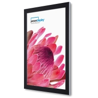Plakatramme Outdoor Premium 100x140cm sort