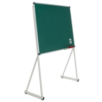 Office fritstående kridttavle magnetisk 150x120 grøn