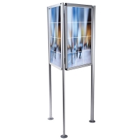 Tri Board skilt med 3 Snaprammer 70x100cm