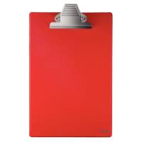 Niceday clipboard A4 uden forside med stor clip rød