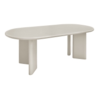 Nagano spisebord 100x220x75cm MDF sand