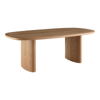 Serra spisebord 110x210x75cm askefiner natur