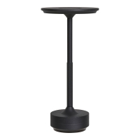 Lyneham LED bordlampe Ø13cm aluminium sort
