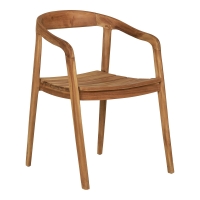 Otero spisebordsstol i teak