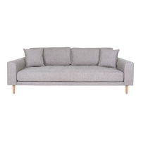 Lido 3 personers loungesofa 210x93x76cm lysegrå