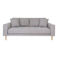 Lido 2,5 personers loungesofa 180x93x76cm grå