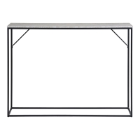 Vita konsolbord 110x26x80cm sort