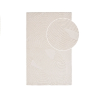 Pune tæppe 160x230cm uld hvid