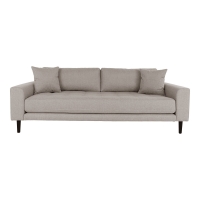 Lido 3 personers loungesofa 210x93x76cm stone