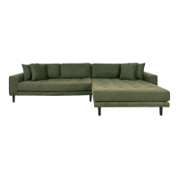 Lido loungesofa 290x170cm højrevendt grøn