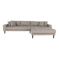 Lido loungesofa 290x170cm højrevendt stone