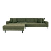 Lido loungesofa 290x170cm venstrevendt grøn