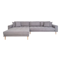 Lido loungesofa 290x170cm venstrevendt grå