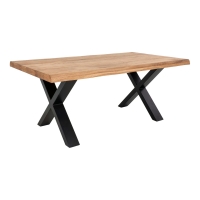 Toulon sofabord 70x120x50cm egetræ natur