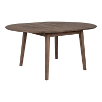 Metz spisebord Ø118cm egetræ brun