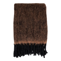 Carmel plaid 130x170cm uld brun