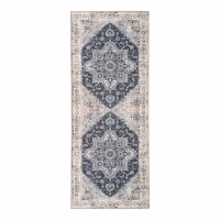 Havana løber 80x200cm blå