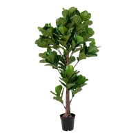 Kunstig plante Fiddle Violinfigen 190cm grøn