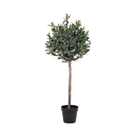 Kunstig plante Oliventræ 120cm grøn