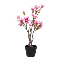 Kunstig Magnoliatræ 75cm rosa