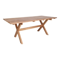 Murcia havespisebord 200x90x75cm teak natur