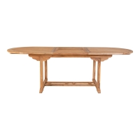 Salamanca udtræksspisebord 90x180/240x75cm teaktræ