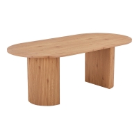Boavista spisebord 100x210x75cm natur