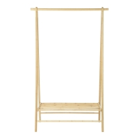 Manaus tøjstativ 104x46x164cm bambus natur