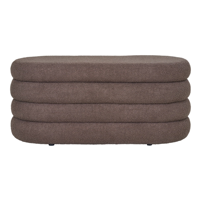 Dartford puf 103x45x44cm teddy brun