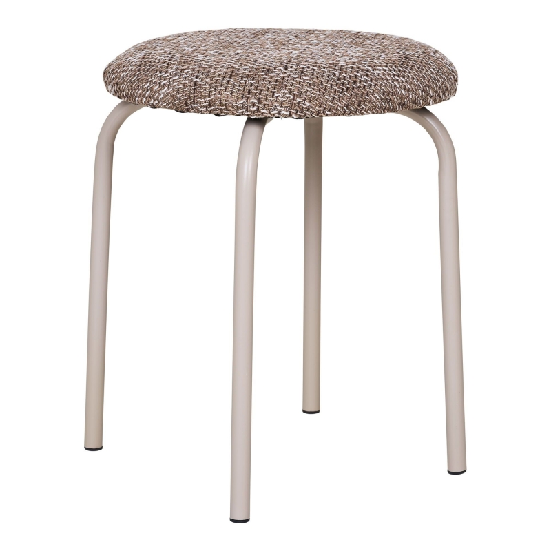 Asmara taburet Ø35cm brun