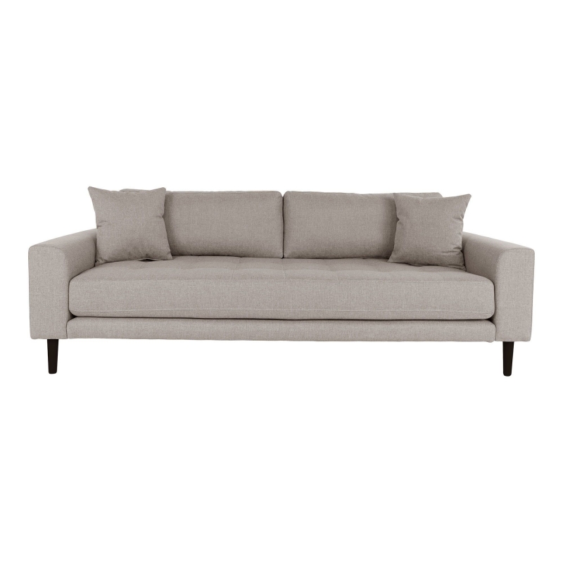 Lido 3 personers loungesofa 210x93x76cm stone