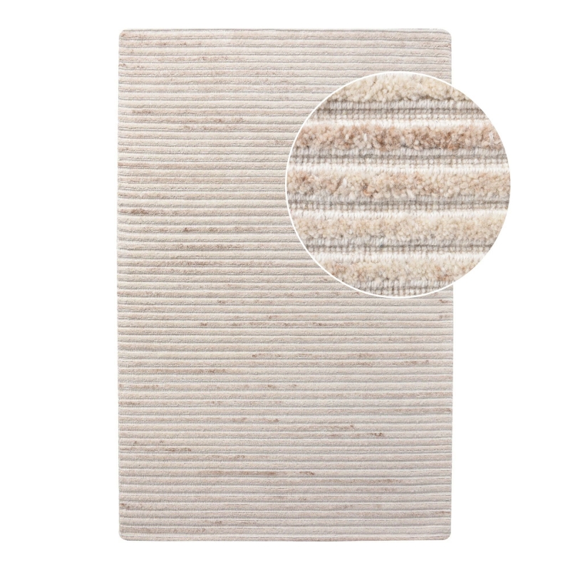 Mango tæppe 200x300cm håndtuftet hvid