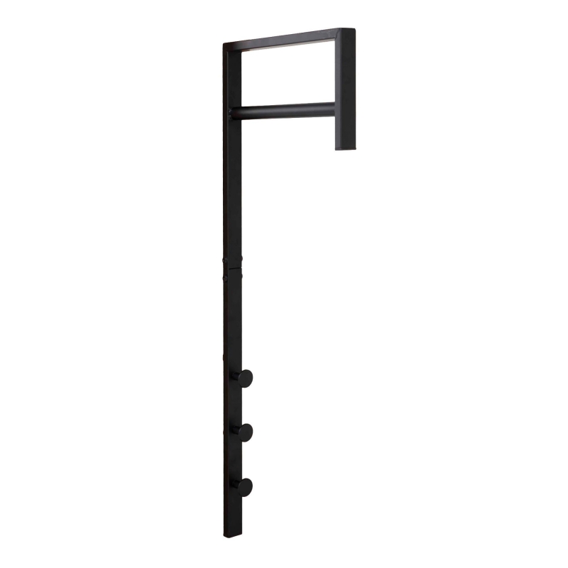 Trento tøjstativ 3x30x82cm bambus sort