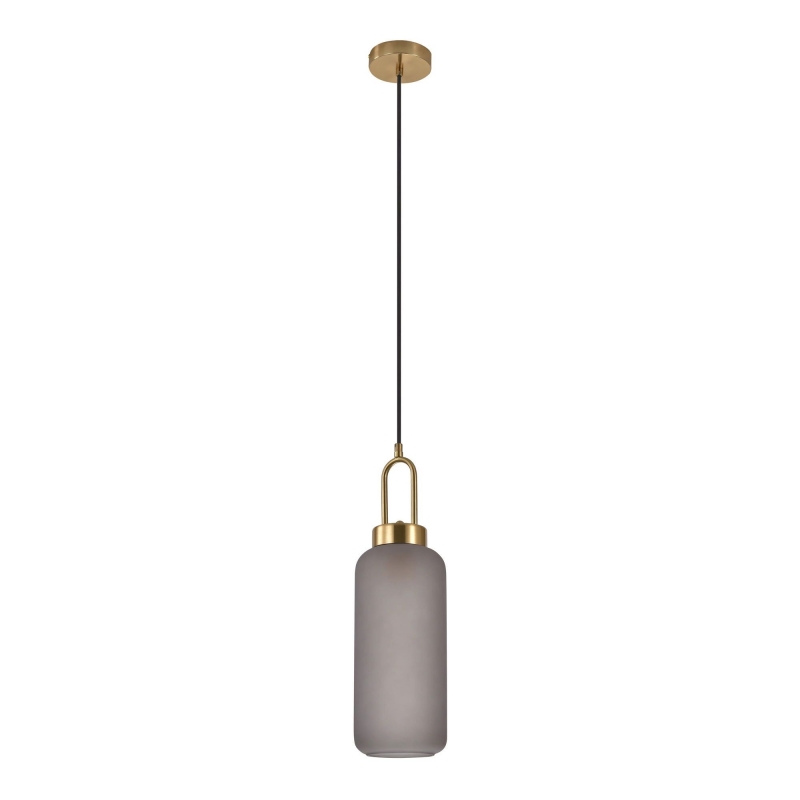 Luton pendel loftlampe Ø13cm cylinderformet guld