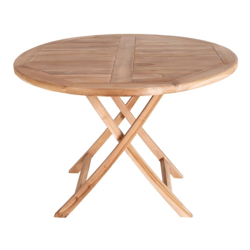 Oviedo spisebord Ø100cm teak natur