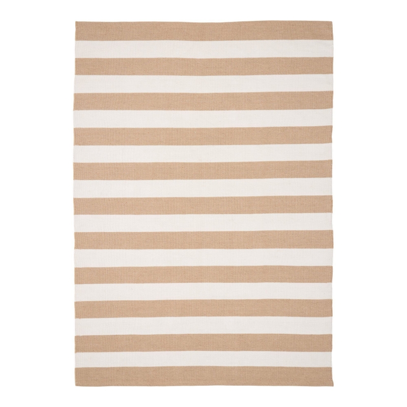 Pina tæppe 200x300cm PET genbrugsplast beige
