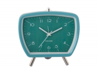 Karlsson Candy Circus Retro vækkeur 14,6x14,1x6,6cm blå